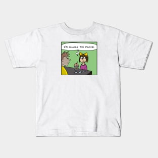 Call the Police Kids T-Shirt